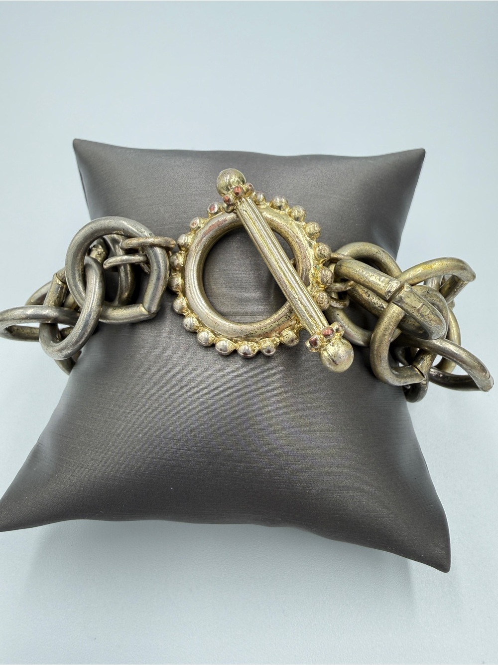 Gold-Tone Beaded Toggle Bracelet - Women Jewelry